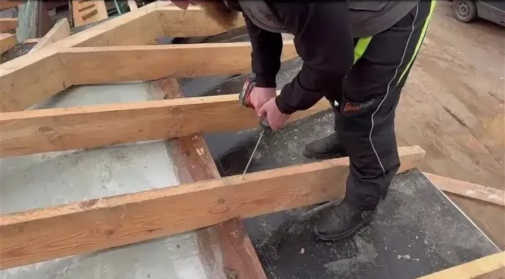 Шуруп по дереву потай конструкционный 4х60 Torx 20 HIMTEXfix
