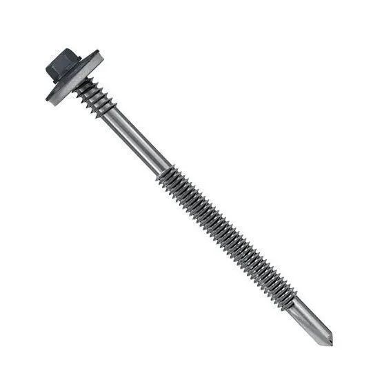 Шуруп оц. Сэндвич 6,3х175 RAL 7024