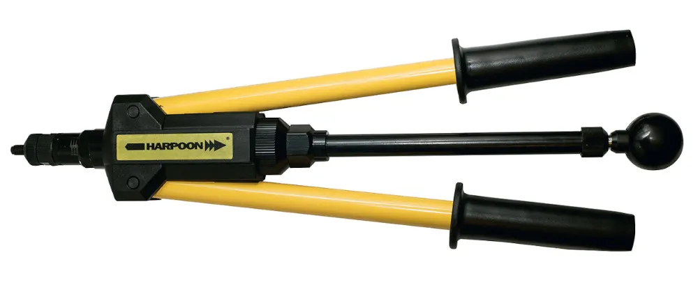 Заклепочник двуручный для гаечных заклепок HARPOON ТМ 1603-042 склад Краснодар низкая цена