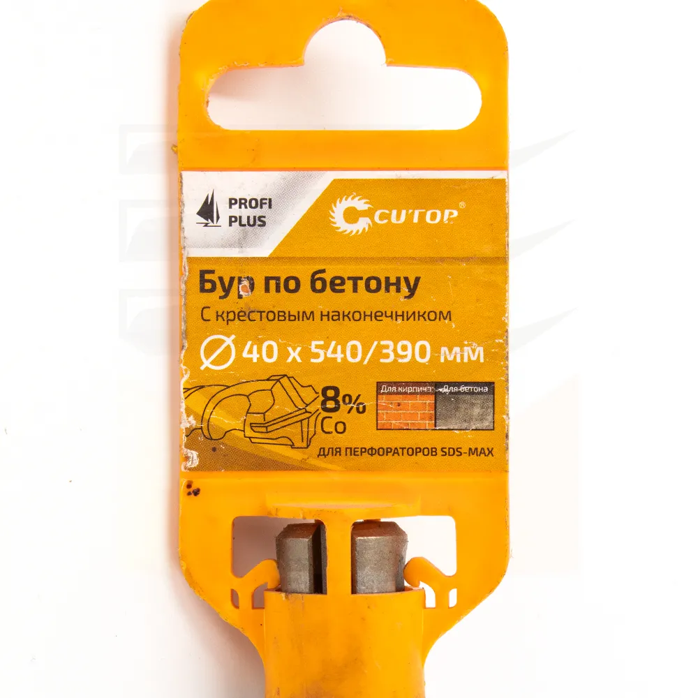 Бур SDS MAX 40х540мм крестовой наконечник Profi CUTOP Plus