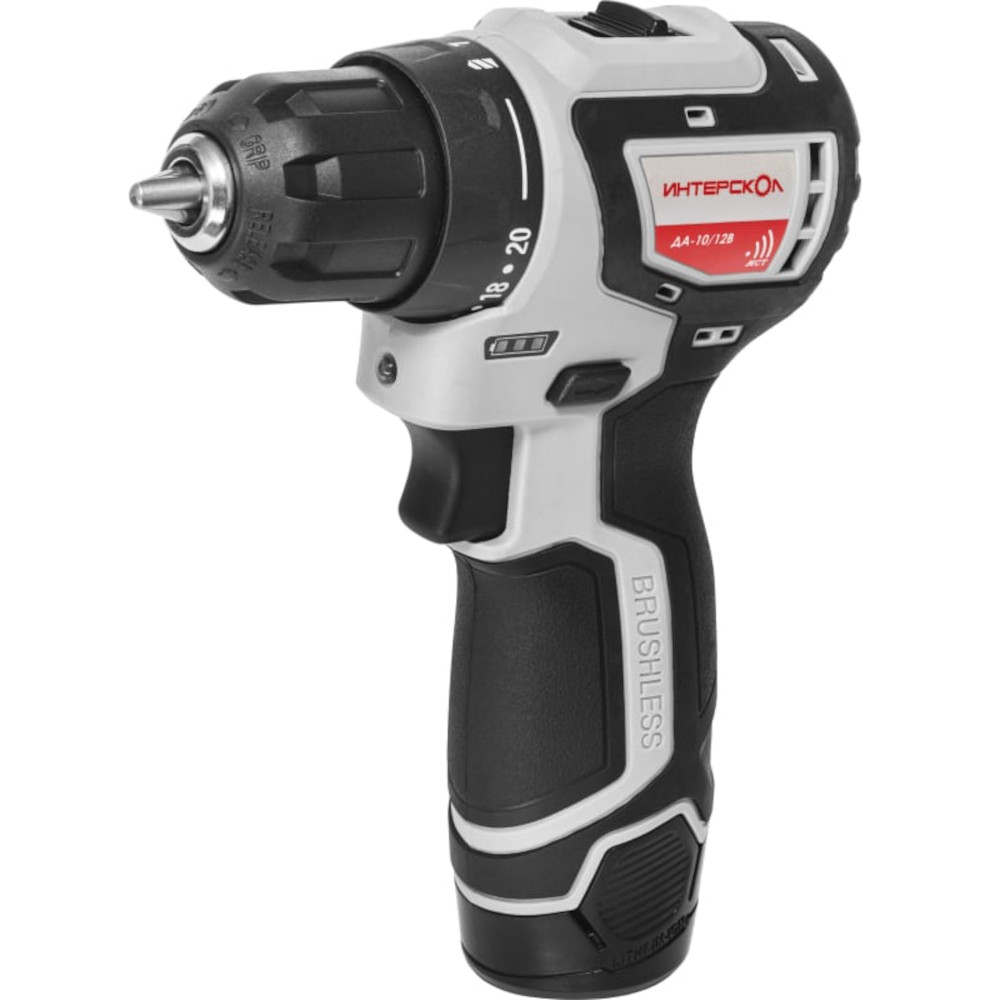 Дрель аккум. Интерскол ДА-10/12В BL 36 низкая цена в наличии склад Краснодар