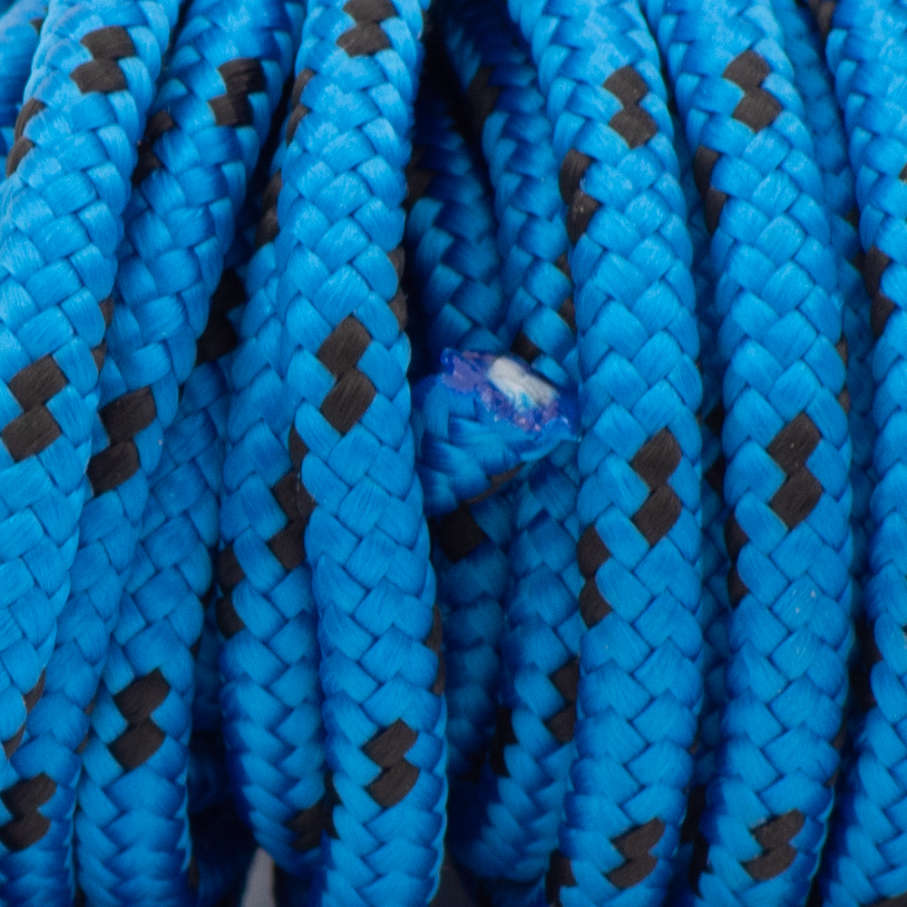 Канат полипропиленовый плетеный 6 мм 16 прядный 20 м с сердцевиной МДС