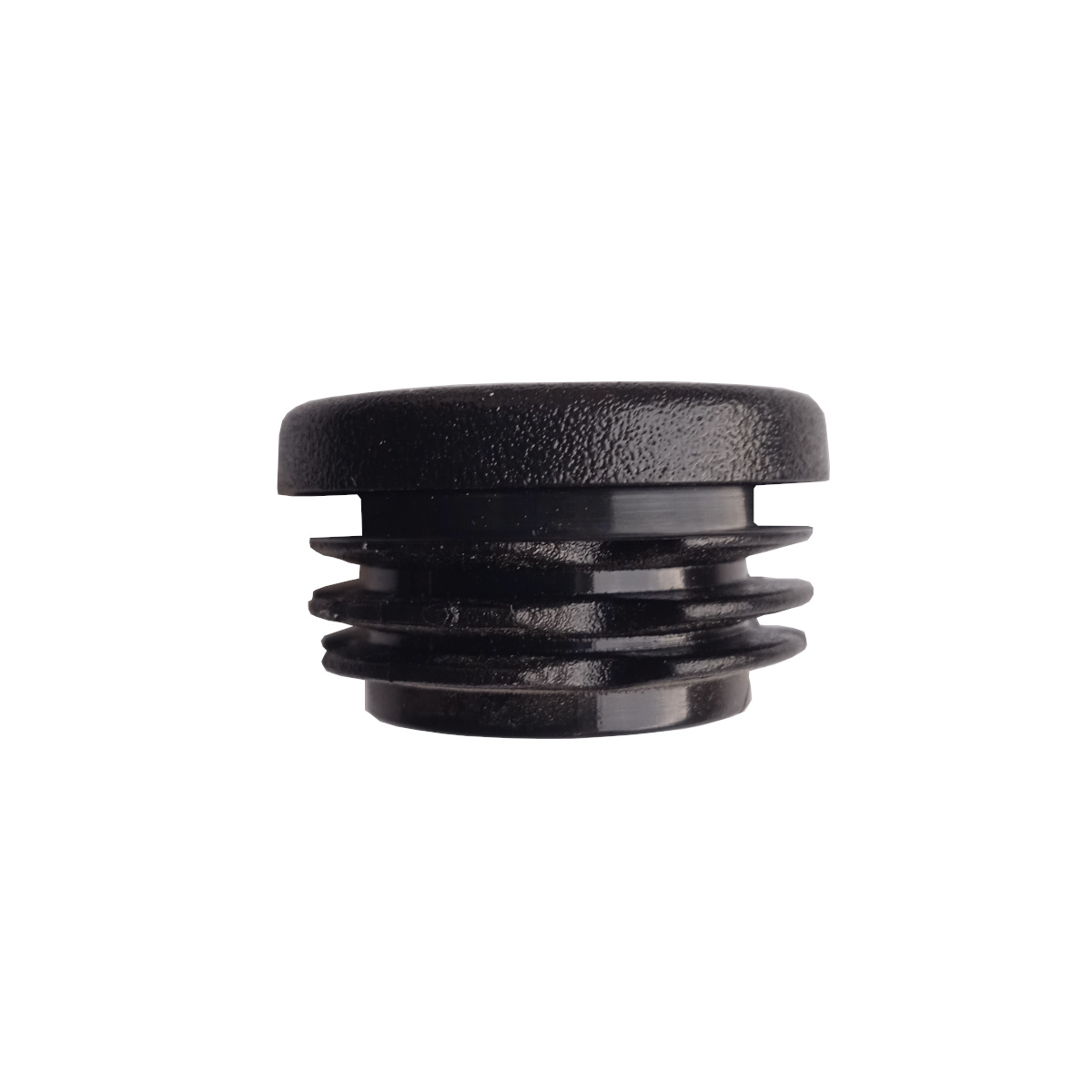 Заглушка круглая д.30 практичная черная RAL 9017 свой склад Краснодар низкая цена доставка по РФ