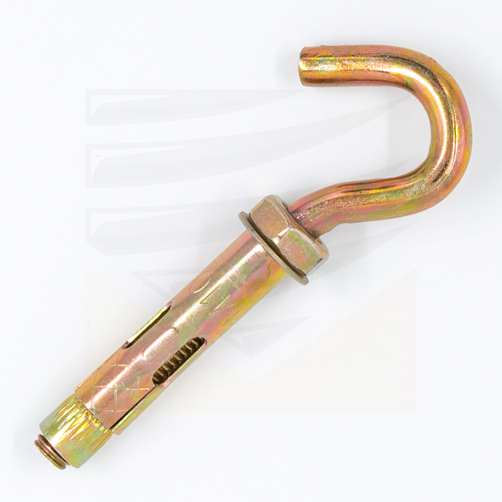 Анкерный болт с крюком  М8х10х80 HG Анкерный болт с крюком  М8х10х80 HG