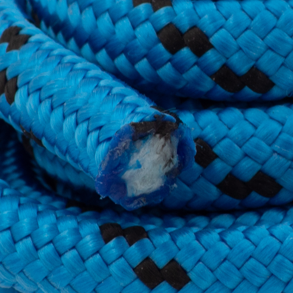 Канат полипропиленовый плетеный 10 мм 24 прядный 10м с сердцевиной МДС