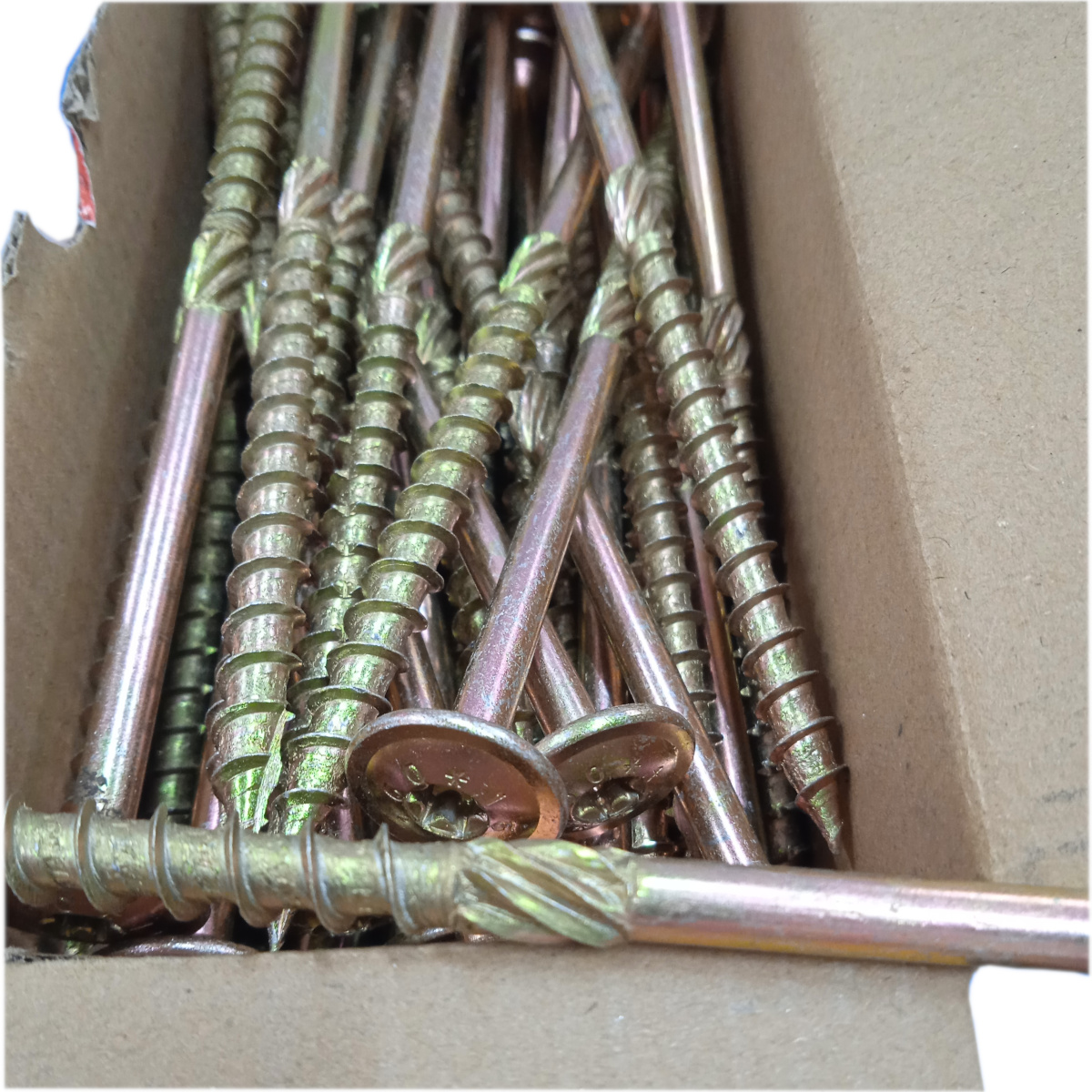 Шуруп по дереву полусфер. гол. конструкционный 8х160 Torx 40 HIMTEXfix 5