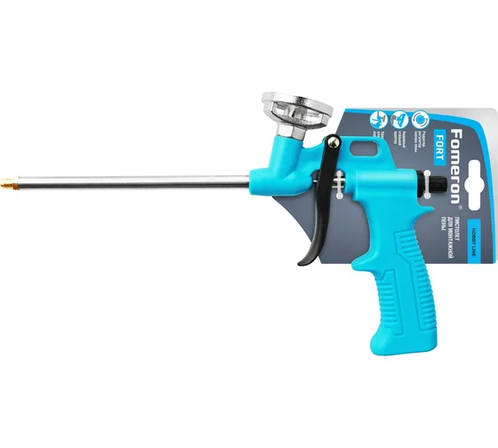 Пистолет для монтажной пены с мет. адаптером Fomeron Fort (20шт)