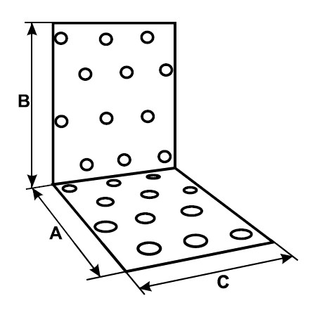 уголок монтажный перфорированный