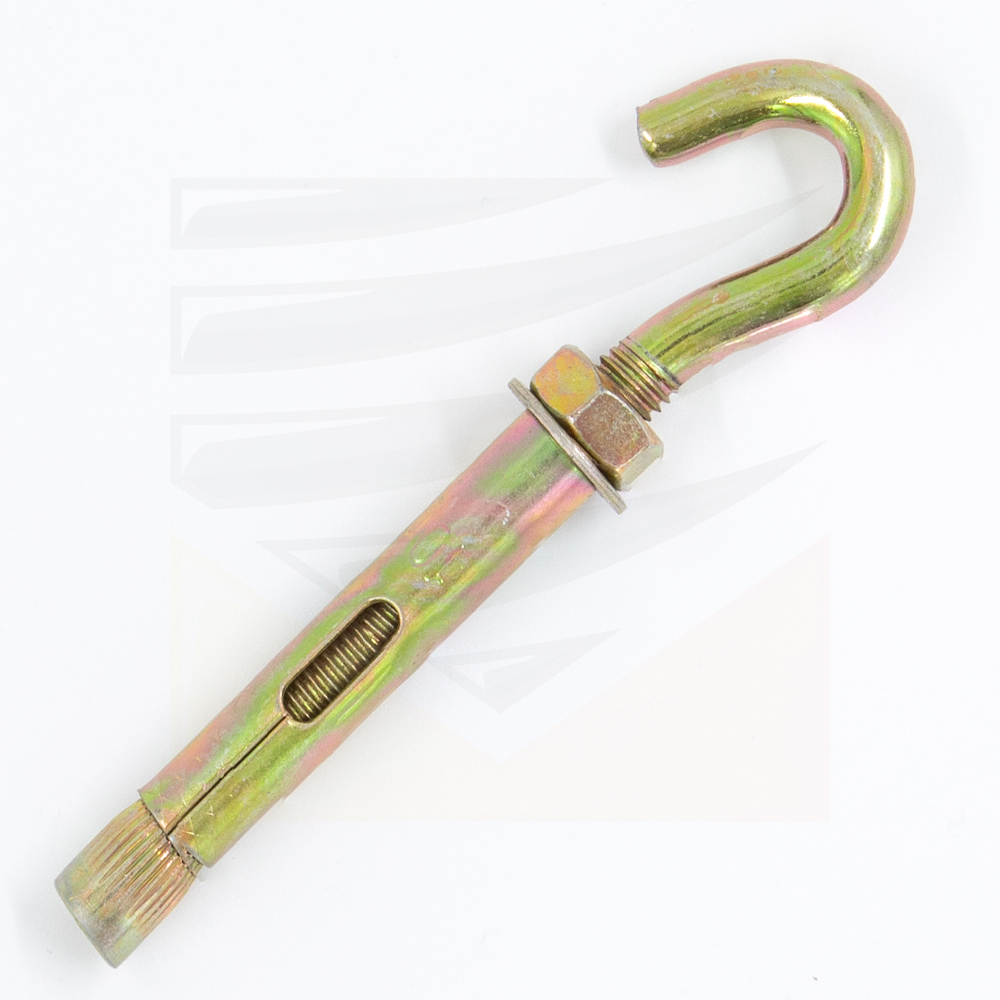 Анкерный болт с крюком  М8х10х70 HG Анкерный болт с крюком  М8х10х70 HG