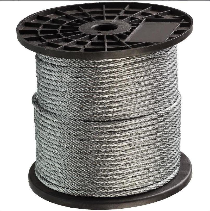 Канат стальной 8,0 мм ГОСТ 3068-80 (катушка) опт розница доставка по РФ