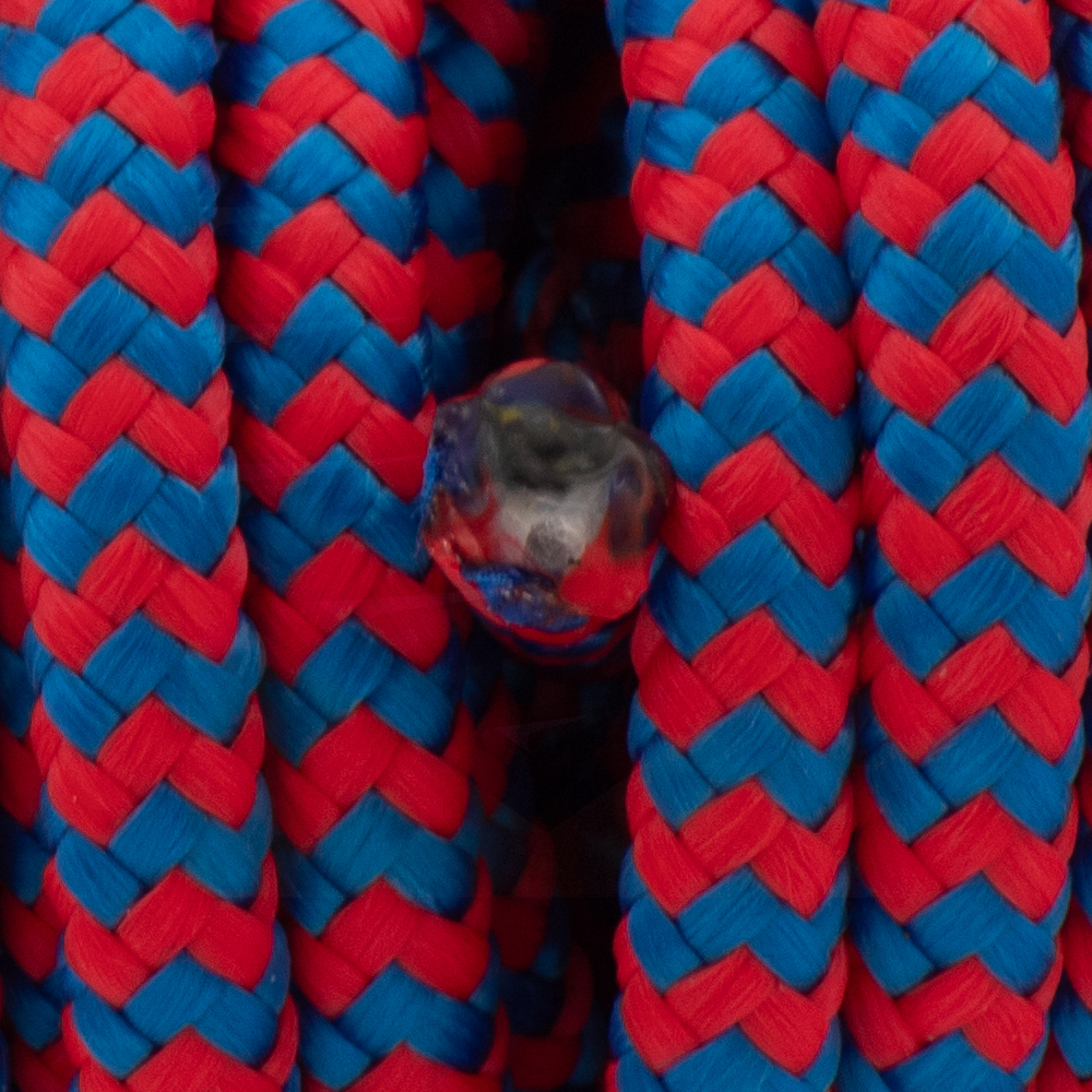 Канат полипропиленовый плетеный 8 мм 16 прядный 20 м с сердцевиной МДС