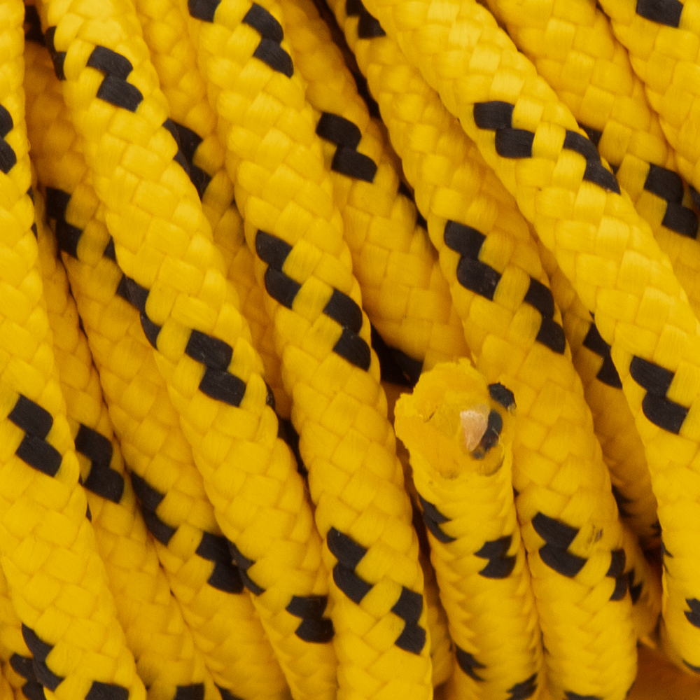 Канат полипропиленовый плетеный 6 мм 16 прядный 30 м с сердцевиной МДС