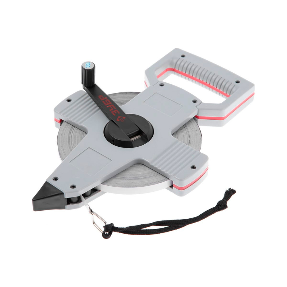 Рулетка 100м/10мм геодезическая Зубр Мастер опт розница свой склад Краснодар низкая цена