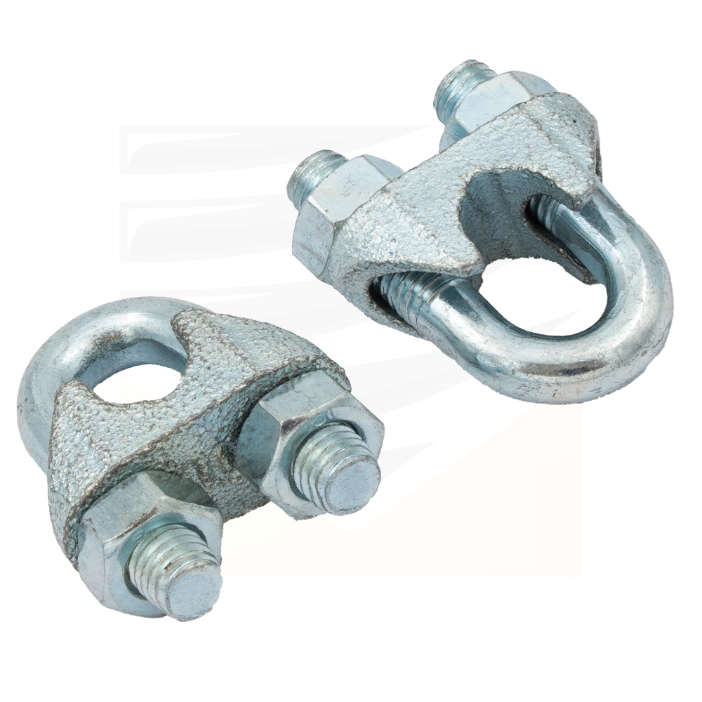 Зажим для ст.канат. М10 DIN741