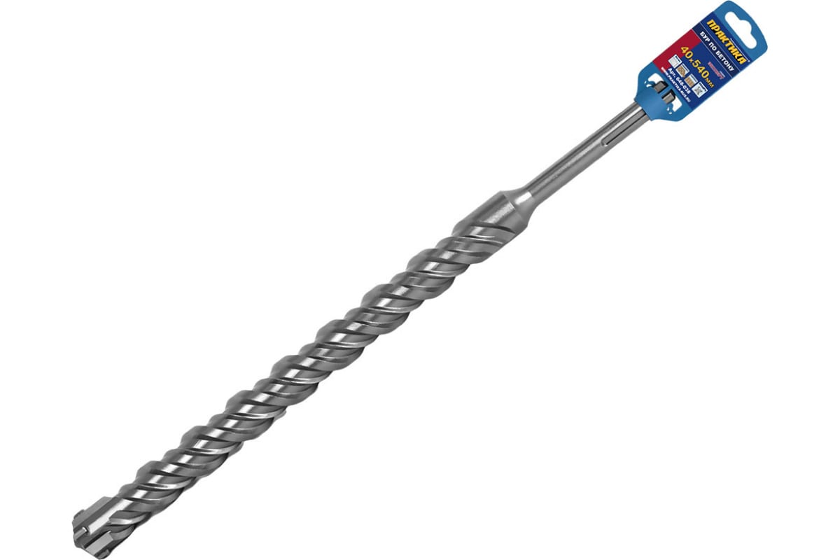 Бур SDS MAX 40х540 мм Практика Квадро серия 