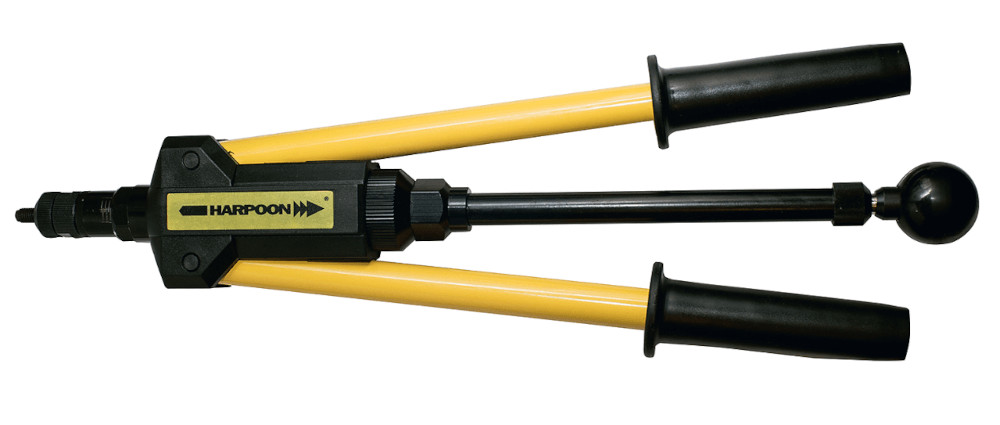 Заклепочник двуручный для гаечных заклепок HARPOON ТМ 1603-042 склад Краснодар низкая цена