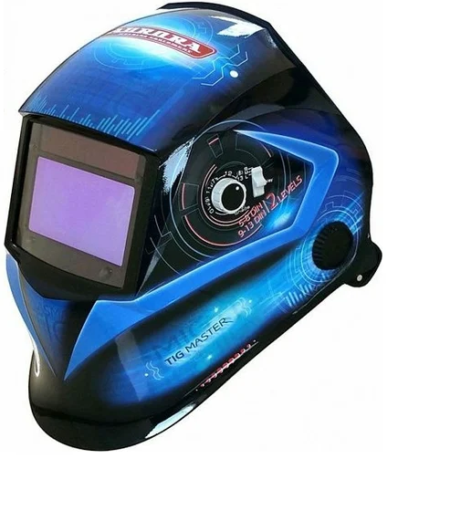 Маска сварщика хамелеон АВРОРА SUN7 TIG MASTER 2-levels 123,5х99 4 датчика