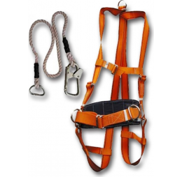 Пояс страховочный УС-2ВЖ (канат) предохранительный ПП-2ВЖ (канат) крепл. пояс/плечи/бедро оптом