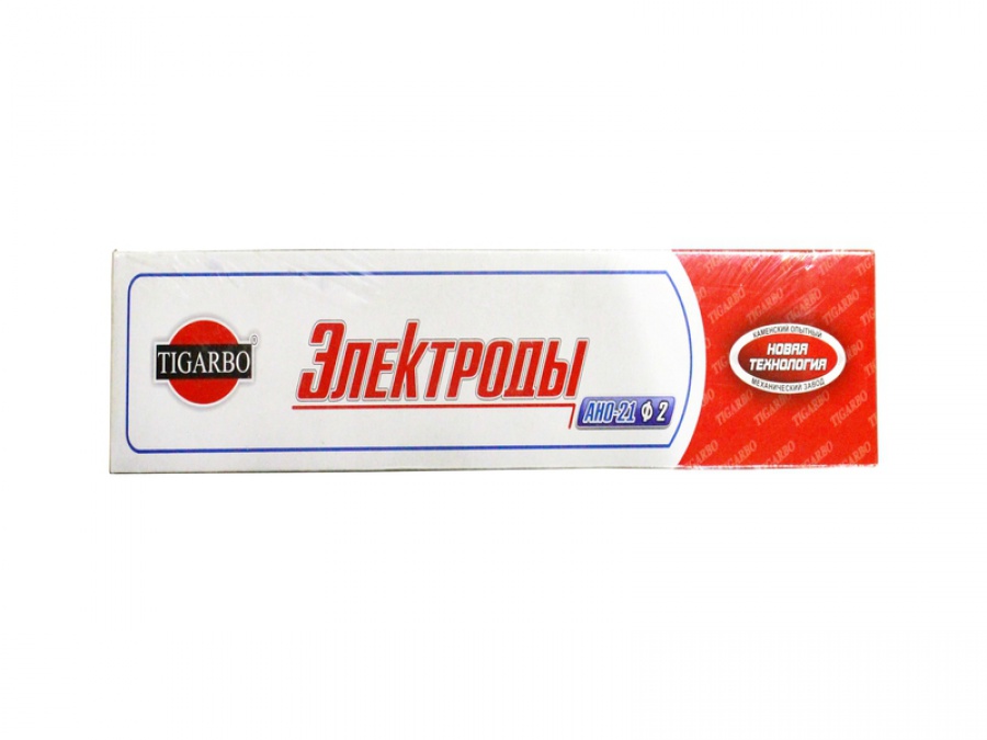 Электроды АНО-21 диаметр 2 мм TIGARBO (упаковка 1 кг) свой склад Краснодар любое кол-во
