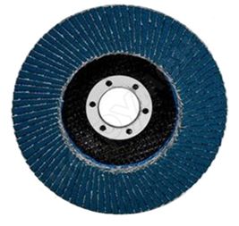 Круг лепестковый торцевой (КЛТ) шлифовальный Кратон O125 мм Р100-Z для металла и дерева