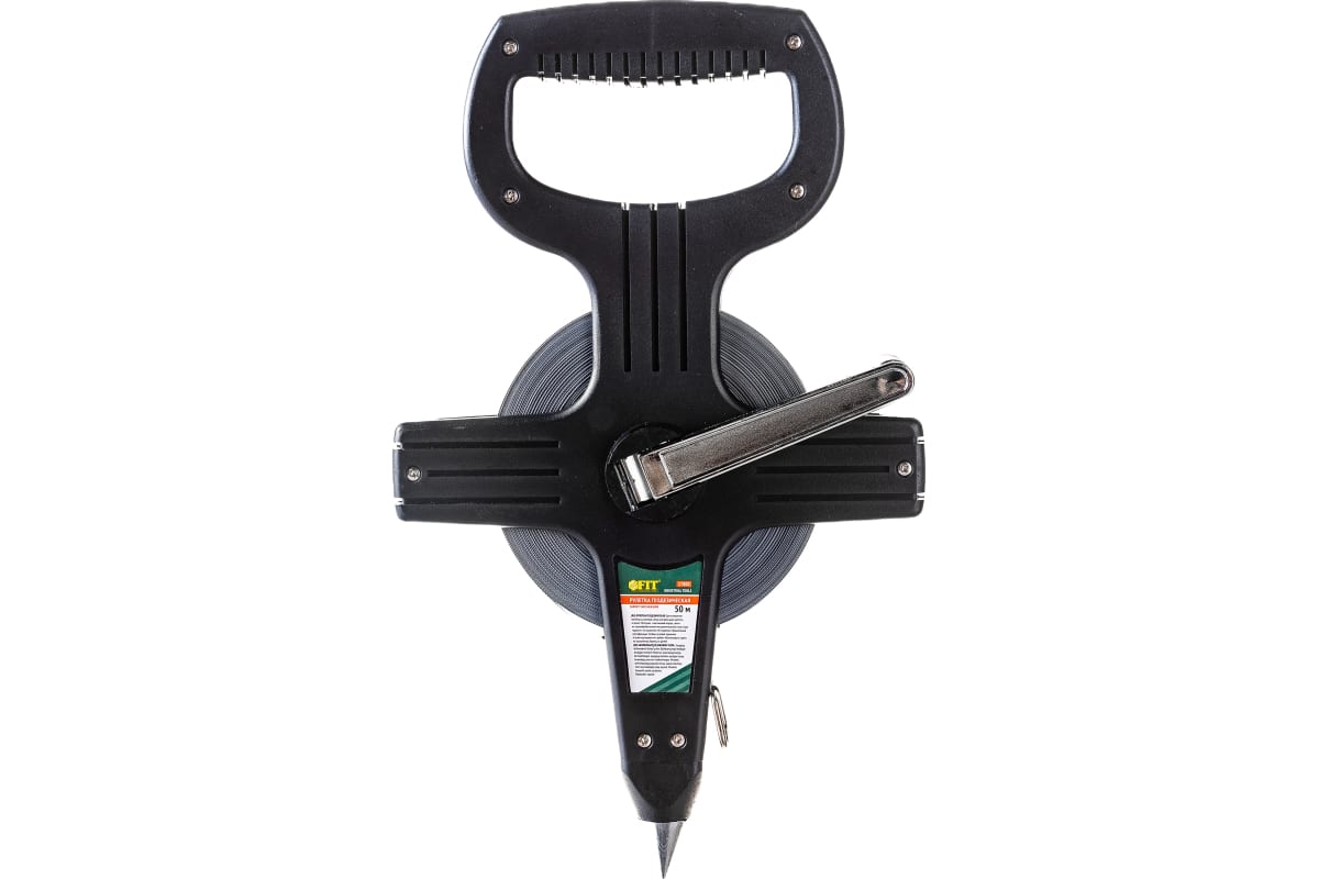 Рулетка 50 м землемерная стальная лента FIT свой склад Краснодар доставка по РФ низкая цена
