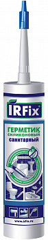 Силикон санитарный IRFIX белый 310 мл (16шт) Силикон санитарный IRFIX белый 310 мл (16шт)