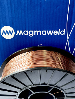 Проволока 0,8 мм сварочная омеднен. MG2 (D200 RND) MAGMAWELD (5 кг)  Проволока 0,8 мм сварочная омеднен. MG2 (D200 RND) MAGMAWELD (5 кг)